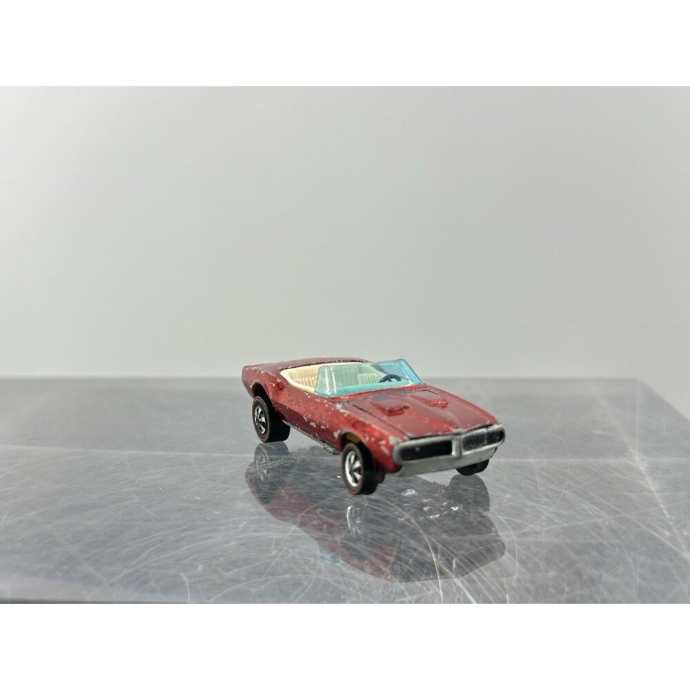 Vintage Hot Wheels Redline 1968 Red Custom Firebird - Picture 2 of 10